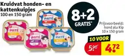 Kruidvat Kruidvat honden en kattenkuipjes aanbieding