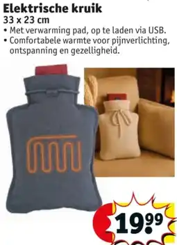 Kruidvat Elektrische kruik aanbieding