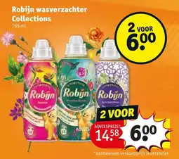 Kruidvat Robijn wasverzachter Collections aanbieding