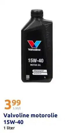 Action Valvoline motorolie 15W-40 aanbieding