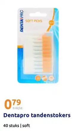 Action Dentapro tandenstokers aanbieding
