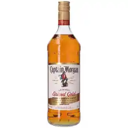 Dirck 3 Captain Morgan Spiced Gold 100 cl aanbieding