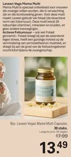De Online Drogist Laveen Vegan Mama Multi Capsules aanbieding