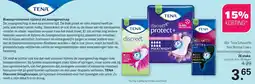 De Online Drogist Tena Silhouette Noir Normal Liners Incontinentieinlegkruisjes, aanbieding