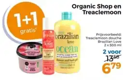 Trekpleister Organic Shop en Treaclemoon aanbieding