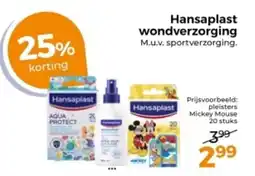 Trekpleister Hansaplast wondverzorging aanbieding