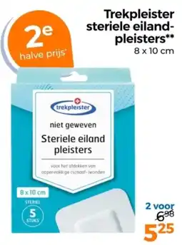 Trekpleister Trekpleister steriele eiland pleisters aanbieding