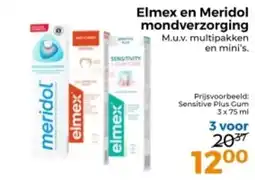 Trekpleister Elmex en Meridol mondverzorging aanbieding