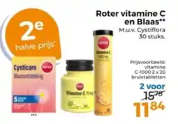 Trekpleister Roter vitamine C en Blaas aanbieding