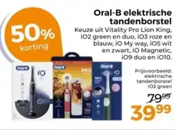 Trekpleister Oral-B elektrische tandenborstel aanbieding