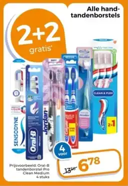 Trekpleister Alle handtandenborstels aanbieding