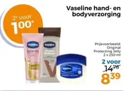 Trekpleister Vaseline hand en bodyverzorging aanbieding
