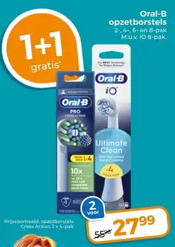 Trekpleister Oral-B opzetborstels aanbieding
