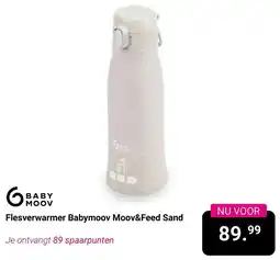 Van Asten BabySuperstore Flesverwarmer Babymoov Moov&Feed Sand aanbieding