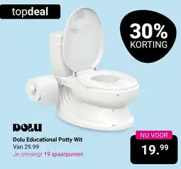 Van Asten BabySuperstore Dolu Educational Potty Wit aanbieding