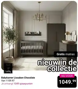 Van Asten BabySuperstore Babykamer Lissabon Chocolate aanbieding