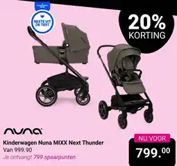 Van Asten BabySuperstore Kinderwagen Nuna MIXX Next Thunder aanbieding