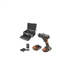 Praxis Worx Accuboormachine WX100.1 - 20V - (2x 2,0Ah) aanbieding