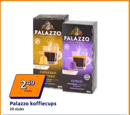 Action Palazzo koffiecups aanbieding
