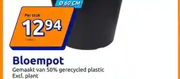 Action Bloempot aanbieding