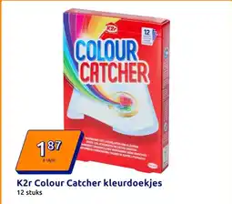 Action K2r Colour Catcher kleurdoekjes aanbieding