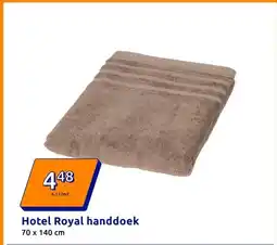 Action Hotel Royal handdoek aanbieding