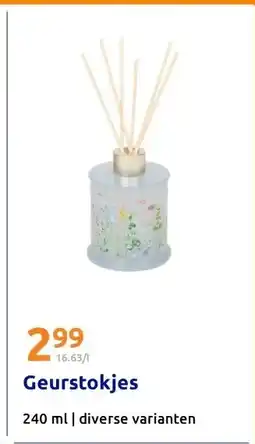 Action Geurstokjes aanbieding