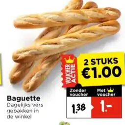Vomar Voordeelmarkt Baguette aanbieding