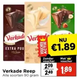 Vomar Voordeelmarkt Verkade Reep aanbieding