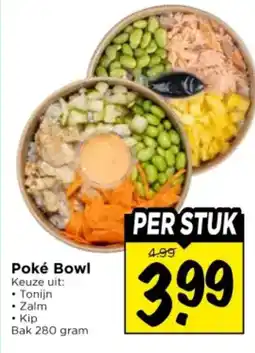 Vomar Voordeelmarkt Poké Bowl aanbieding