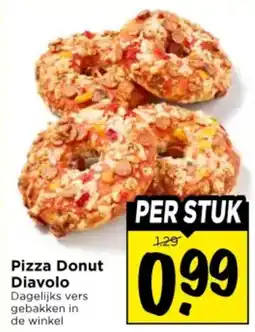 Vomar Voordeelmarkt Pizza Donut Diavolo aanbieding