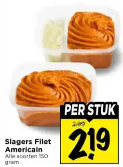 Vomar Voordeelmarkt Slagers Filet Americain aanbieding
