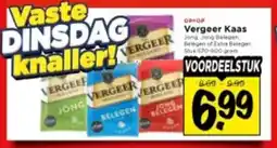 Vomar Voordeelmarkt Vergeer Kaas aanbieding