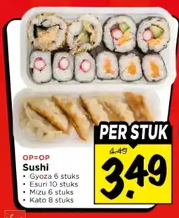 Vomar Voordeelmarkt Sushi aanbieding
