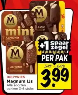 Vomar Voordeelmarkt Magnum IJs aanbieding