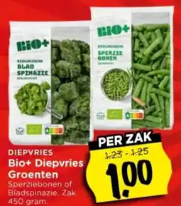Vomar Voordeelmarkt Bio+ Diepvries Groenten aanbieding
