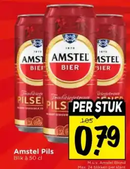 Vomar Voordeelmarkt Amstel Pils aanbieding