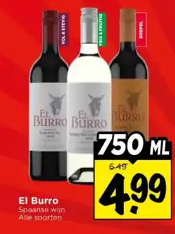 Vomar Voordeelmarkt El Burro aanbieding