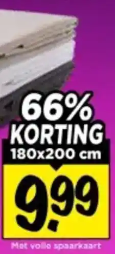 Vomar Voordeelmarkt Hoeslaken aanbieding
