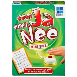 Kruidvat Geen Ja, Geen Nee Mini Spel aanbieding