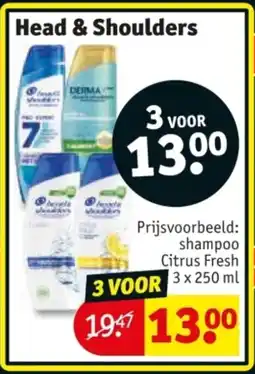 Kruidvat Head & Shoulders aanbieding