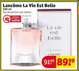 Kruidvat Lancôme La Vie Est Belle aanbieding