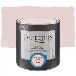 Praxis Perfection Ultradekkend Muurverf - Zijdeglans - Oudroze - 2,5L aanbieding
