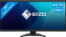 Coolblue EIZO FlexScan EV3450XC-BK aanbieding