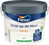Praxis Flexa Strak Op De Muur Muurverf - Mat - Wit - 10L aanbieding