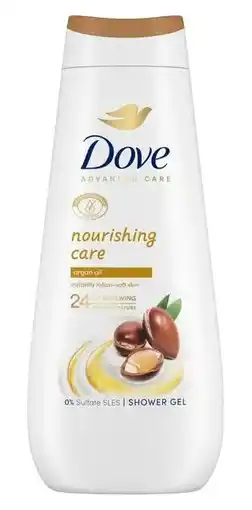 De Online Drogist Dove Nourishing Care Shower Gel aanbieding