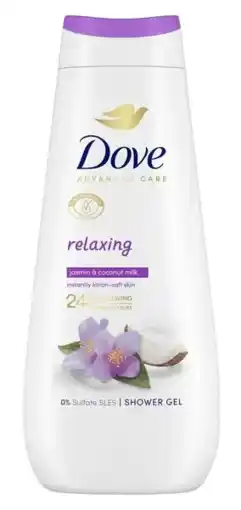 De Online Drogist Dove Relaxing Shower Gel aanbieding