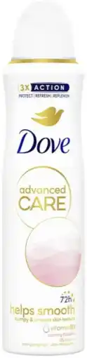De Online Drogist Dove Advanced Care Calming Blossom Deospray aanbieding