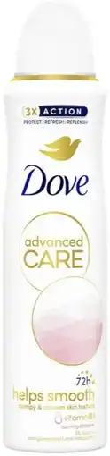 De Online Drogist Dove Advanced Care Calming Blossom Deospray aanbieding