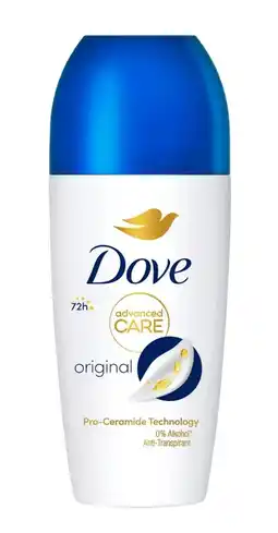 De Online Drogist Dove Advanced Care Original Anti-Transpirant Roll-on aanbieding